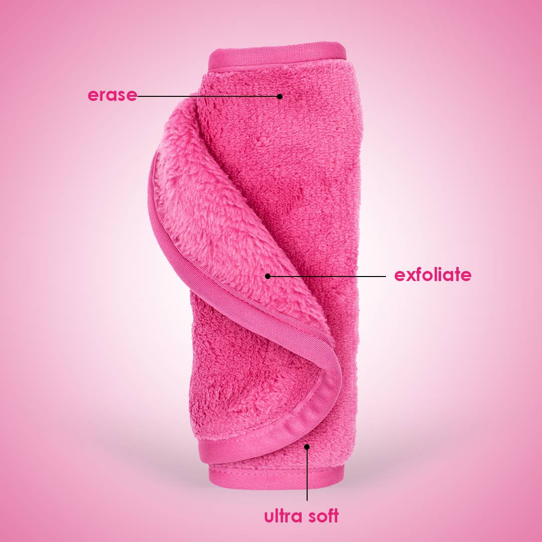Pink Towelette Make-up Eraser