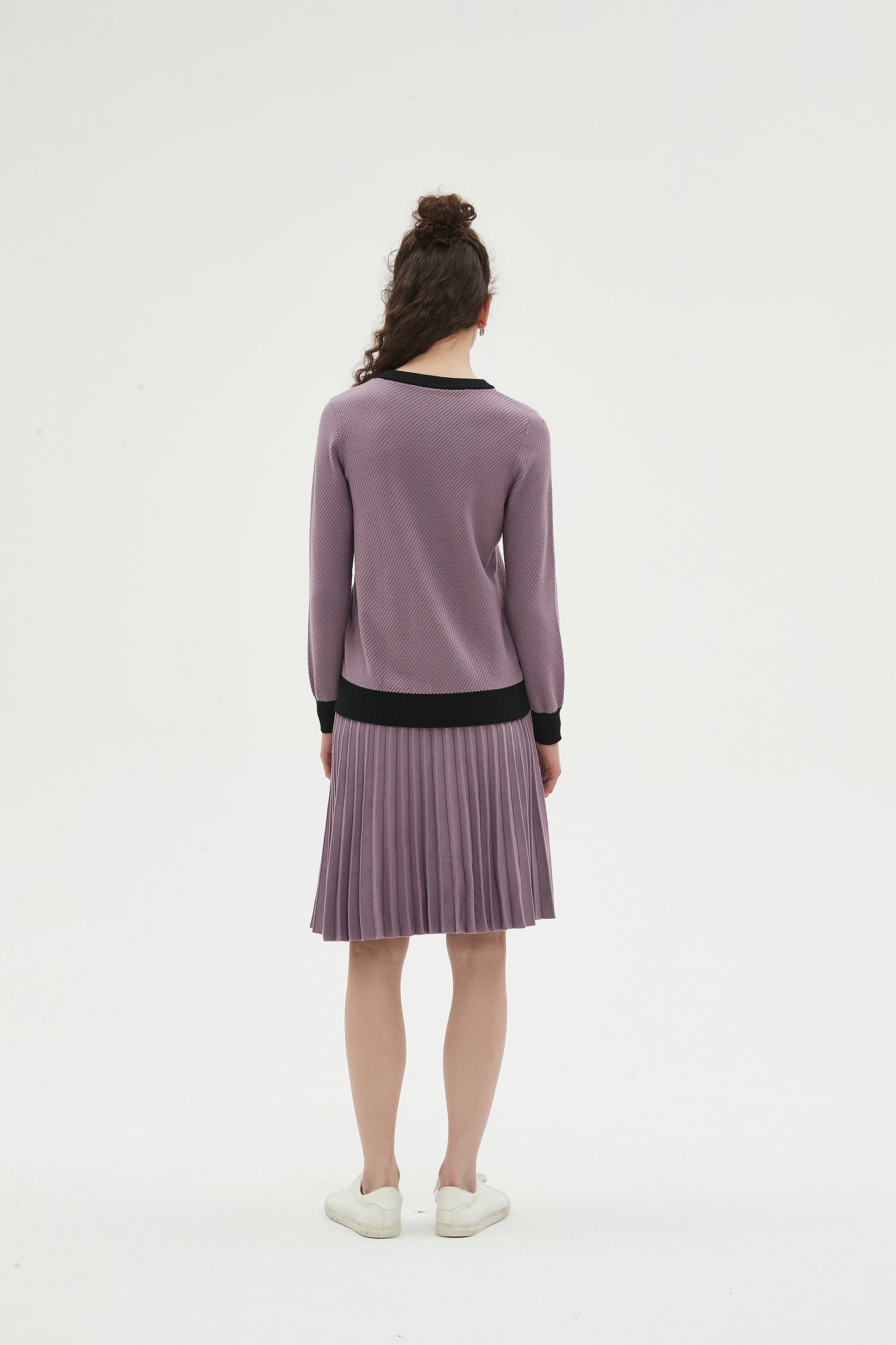 MM YEAR ROUND PLEATED - DUSTY LAVENDER