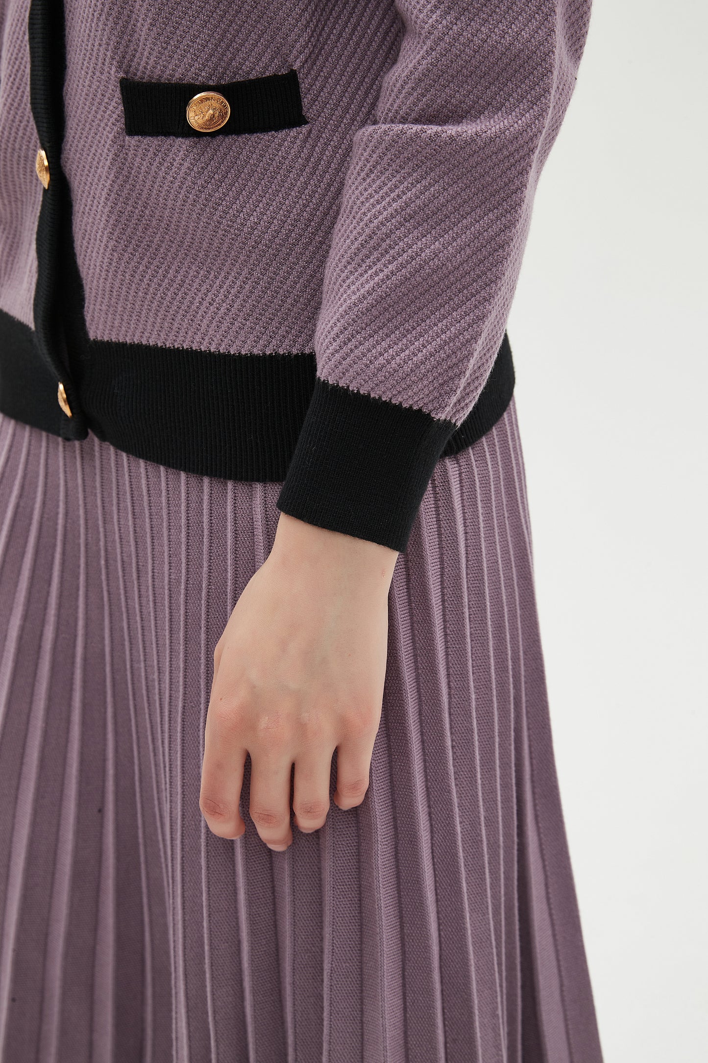 MM YEAR ROUND PLEATED - DUSTY LAVENDER