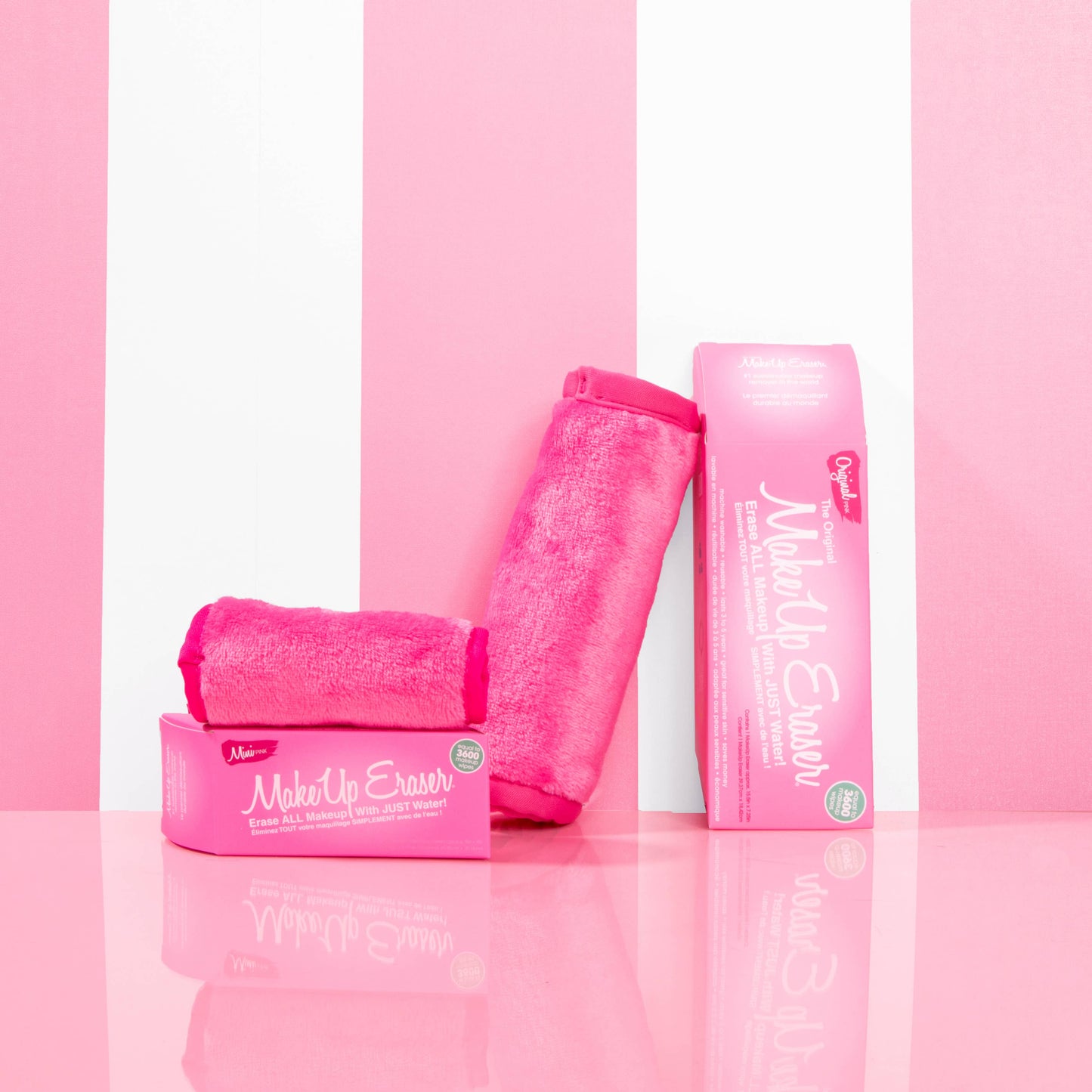 Pink Towelette Make-up Eraser