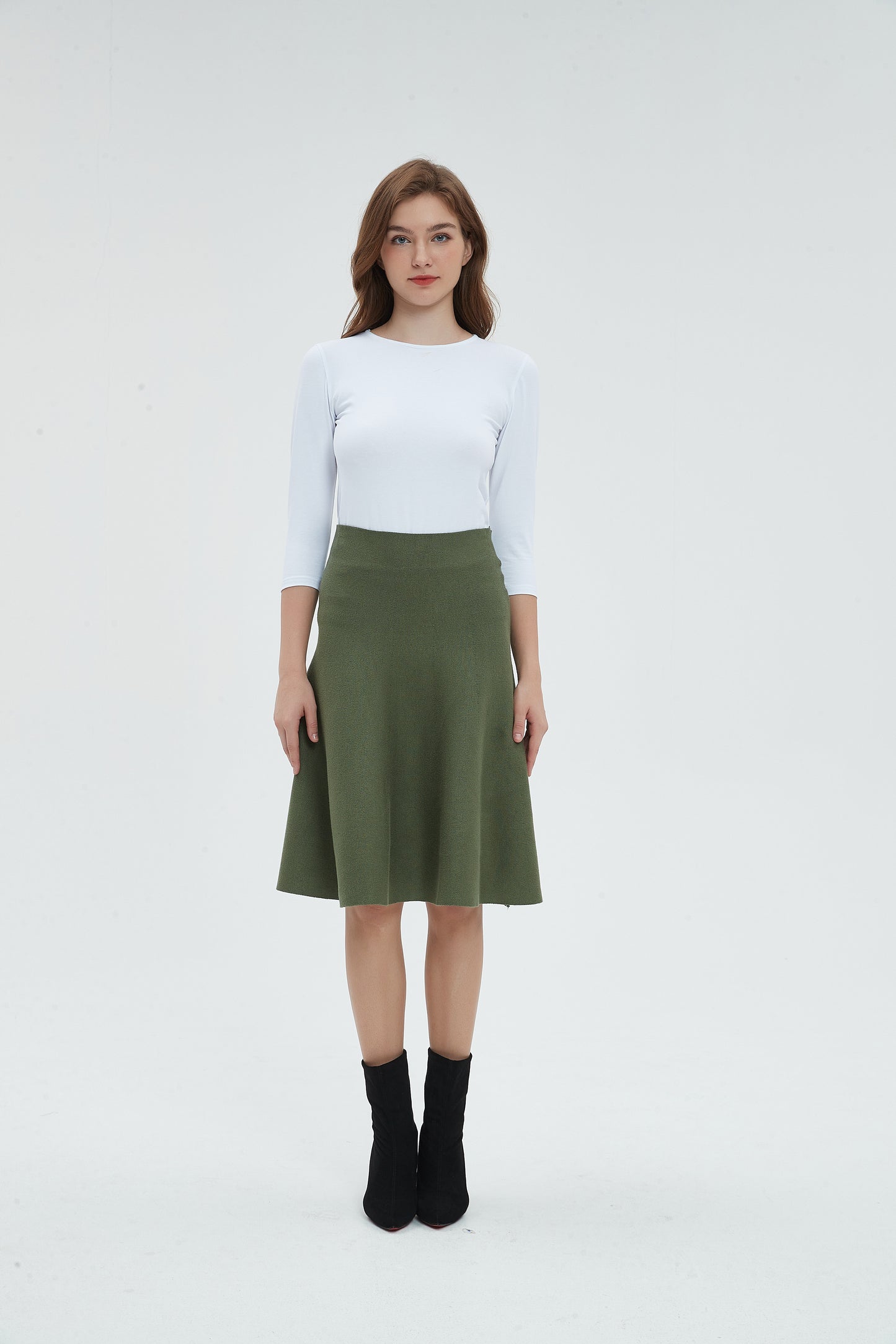 AMAZING MM SKIRT - OLIVE GREEN