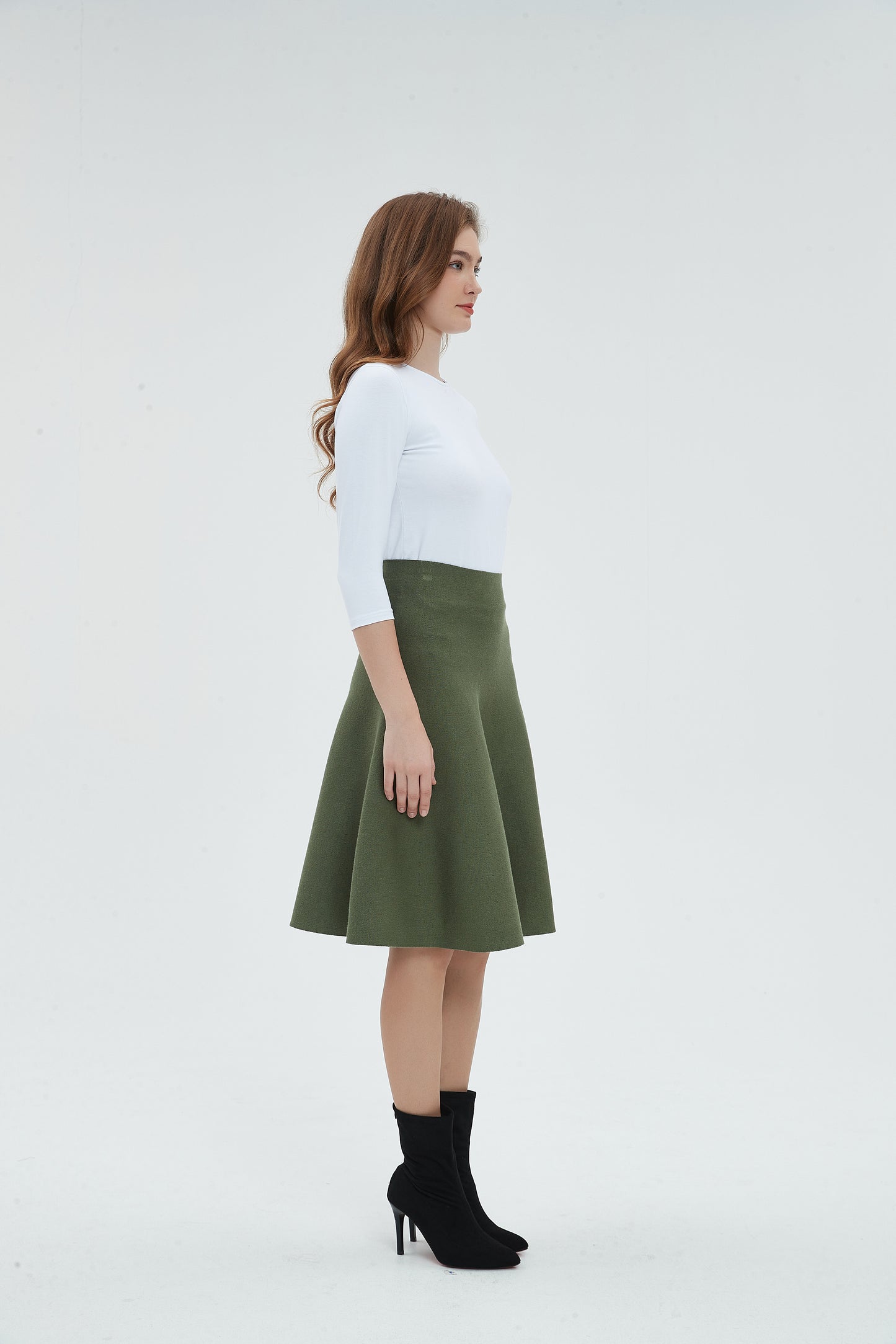 AMAZING MM SKIRT - OLIVE GREEN