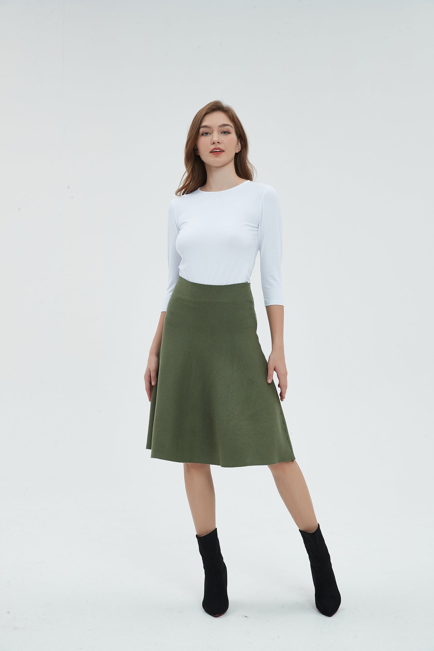 AMAZING MM SKIRT - OLIVE GREEN