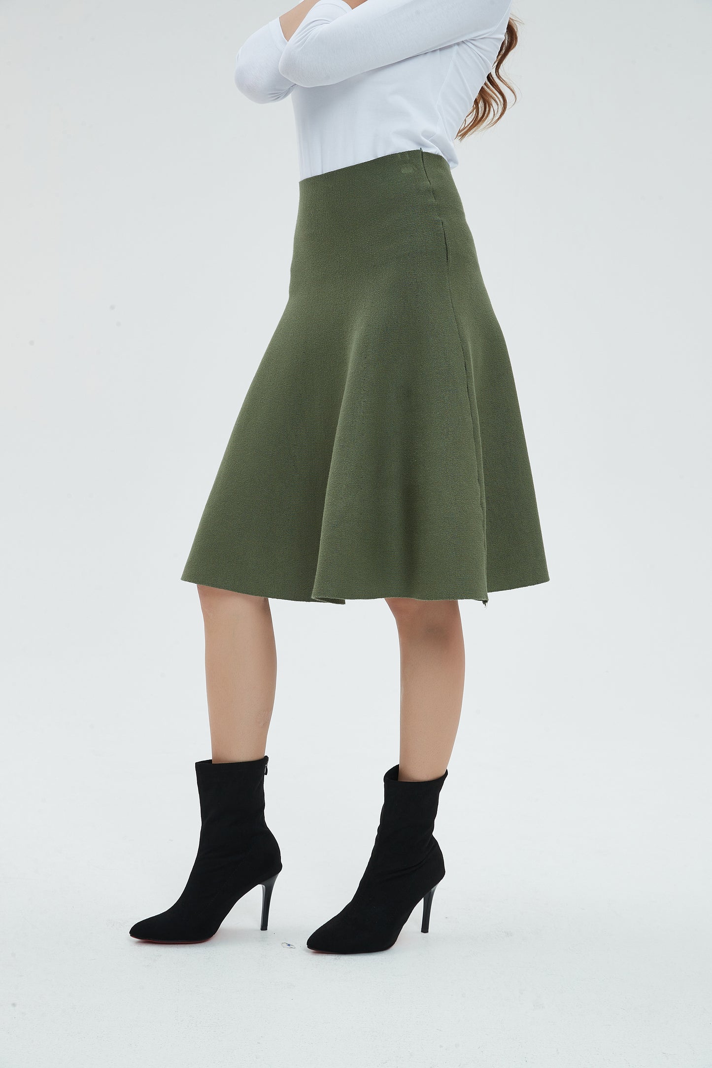 AMAZING MM SKIRT - OLIVE GREEN