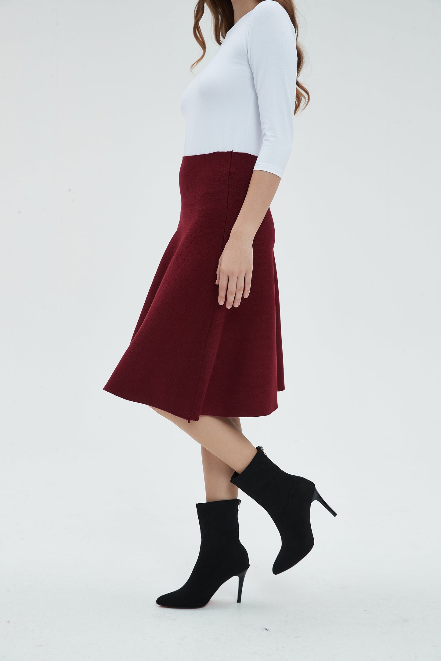 AMAZING MM SKIRT - MAROON 2.0