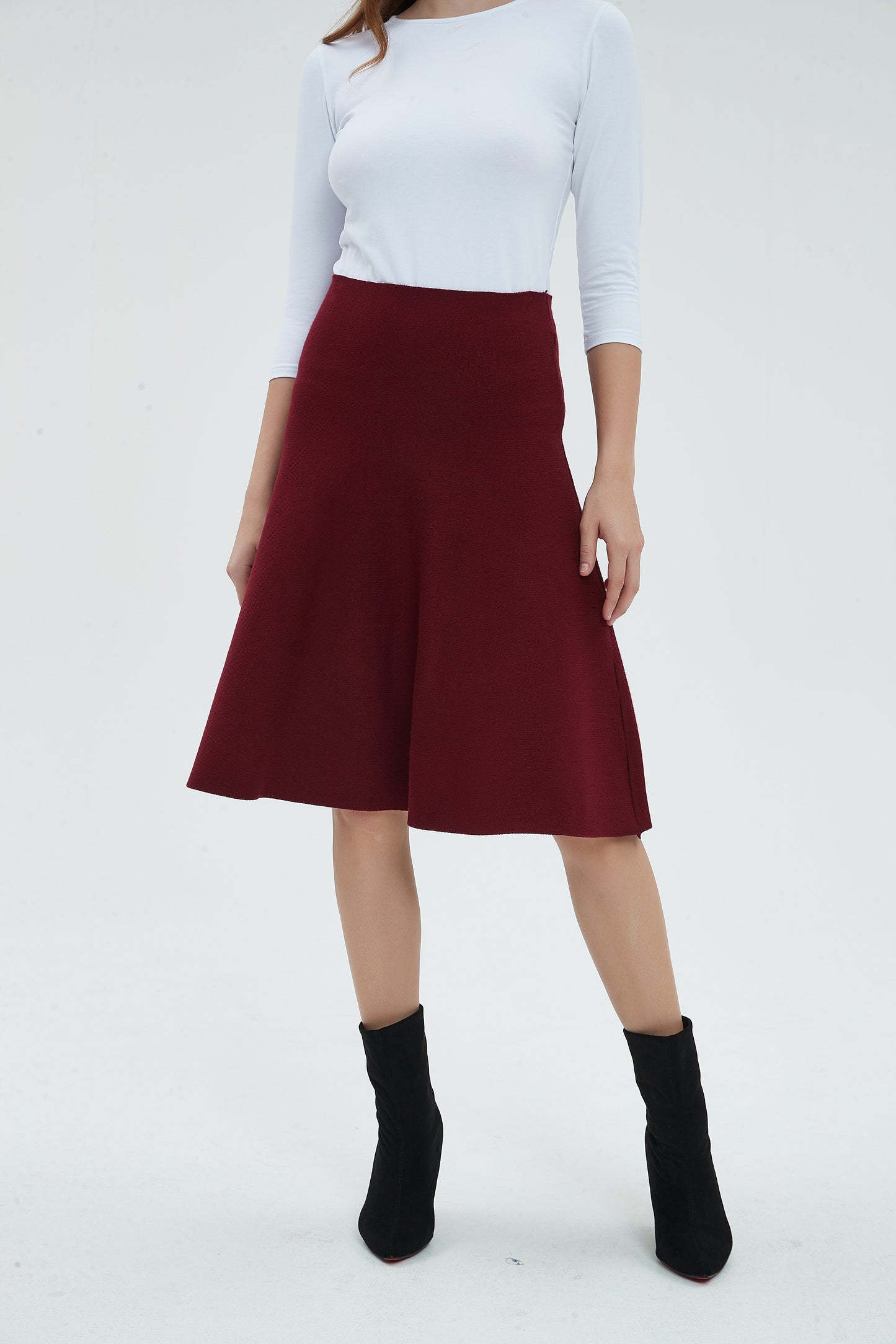 AMAZING MM SKIRT - MAROON 2.0