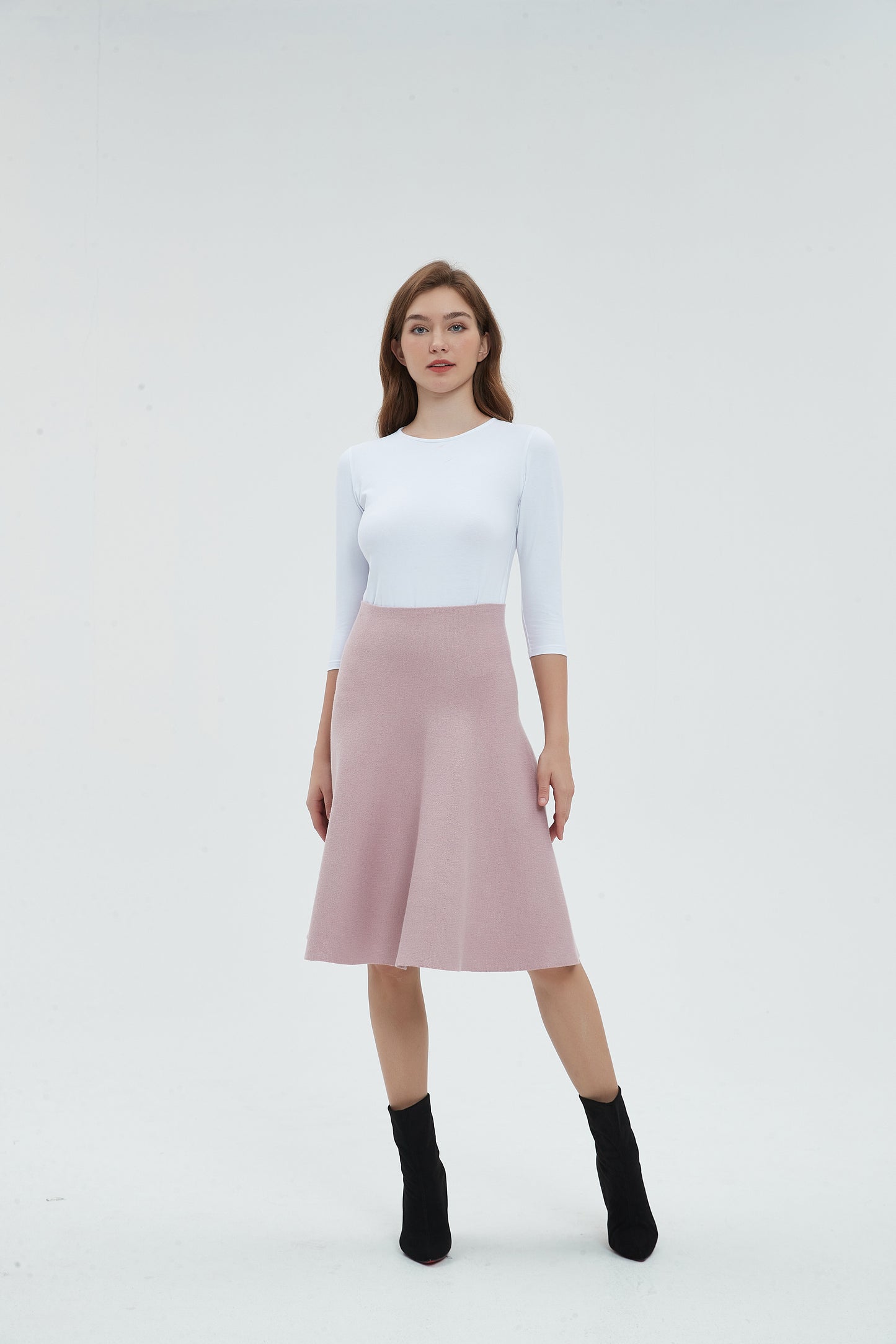 AMAZING MM SKIRT - DUSTY ROSE
