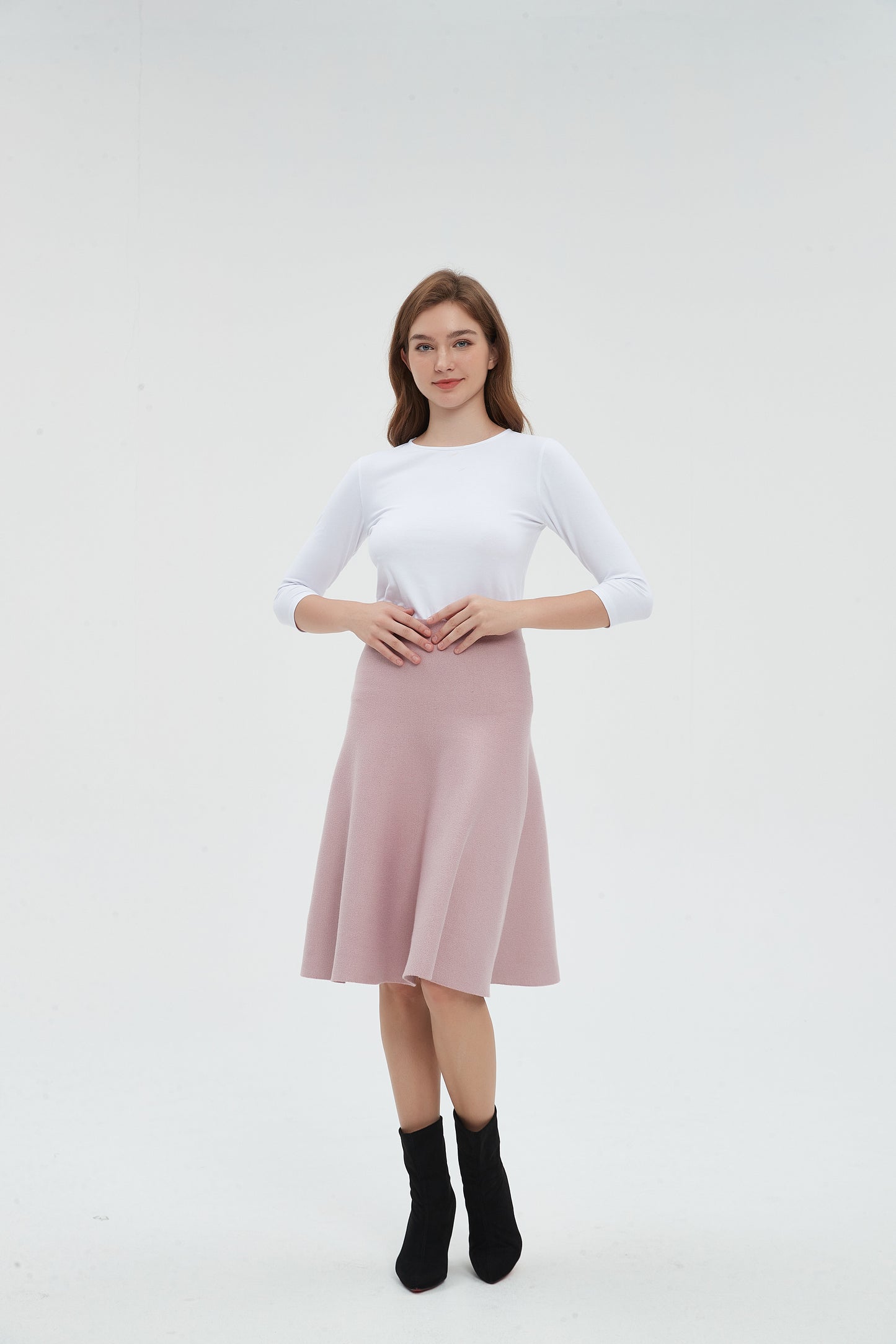 AMAZING MM SKIRT - DUSTY ROSE