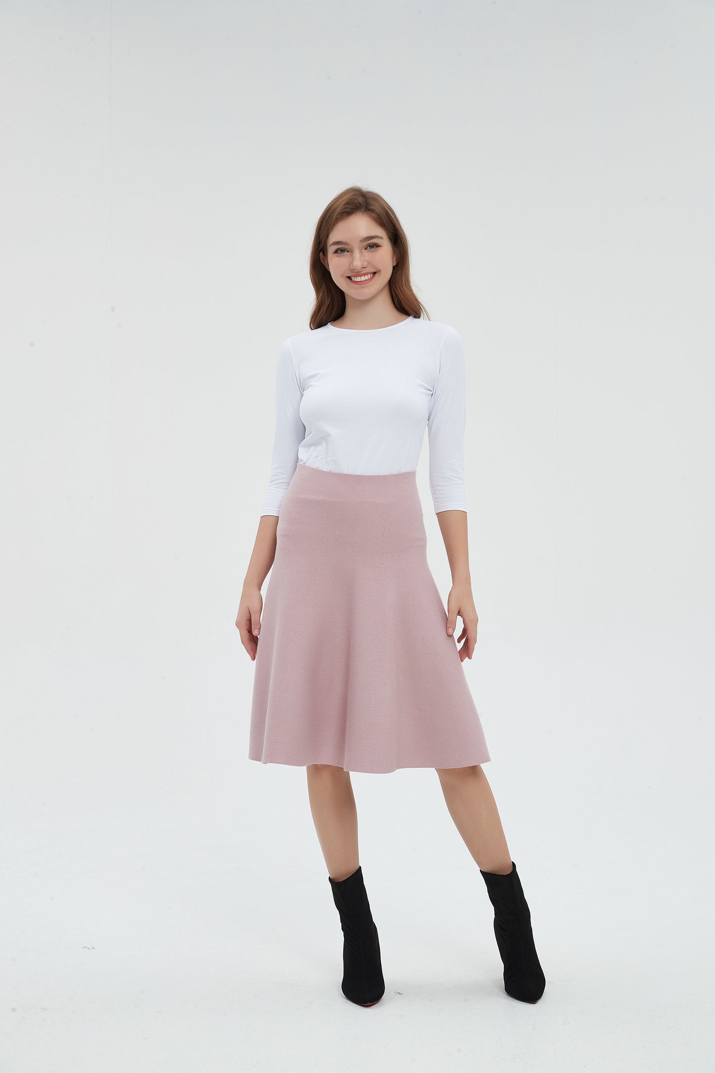 AMAZING MM SKIRT - DUSTY ROSE