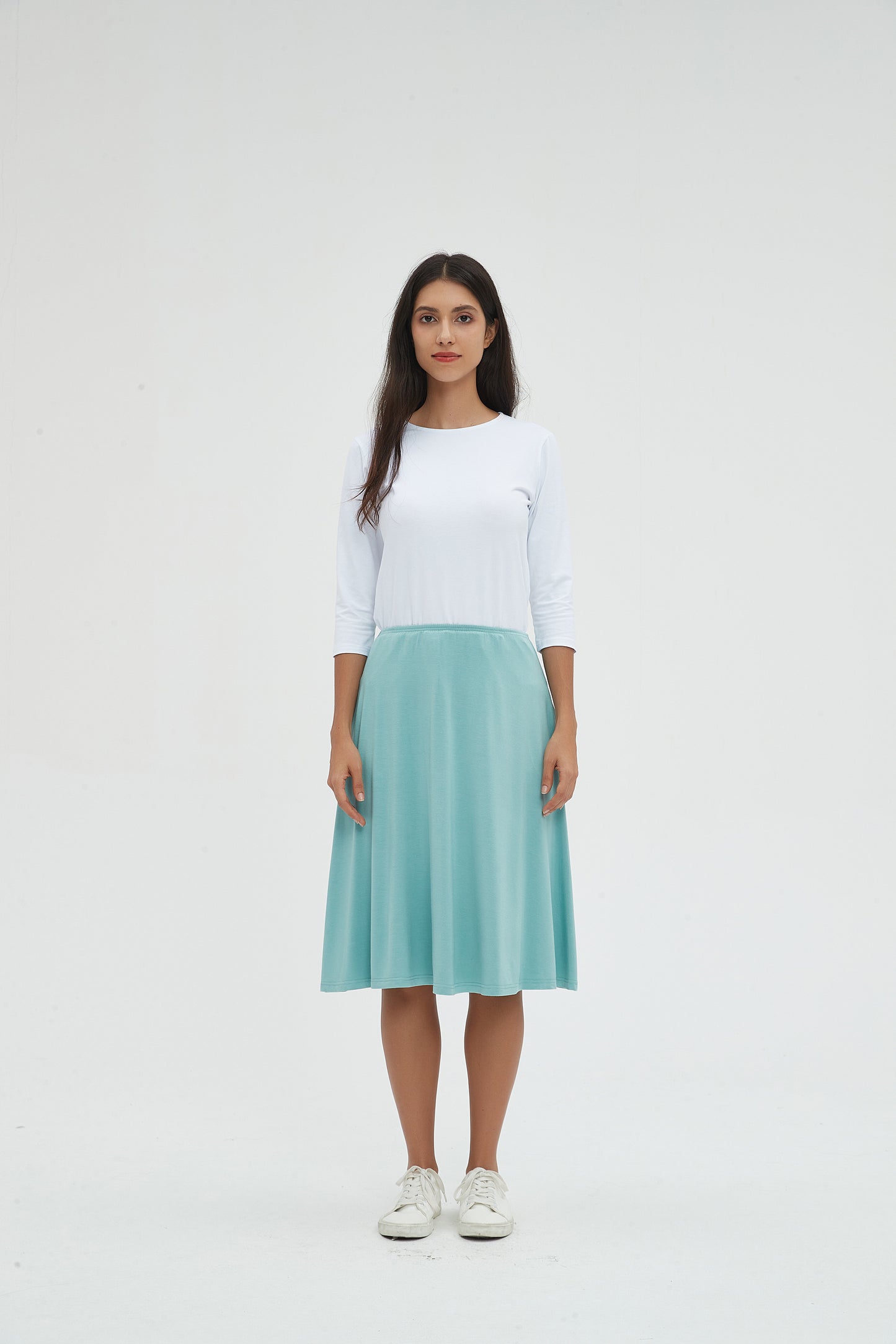 MM SWAY SKIRT - AQUA