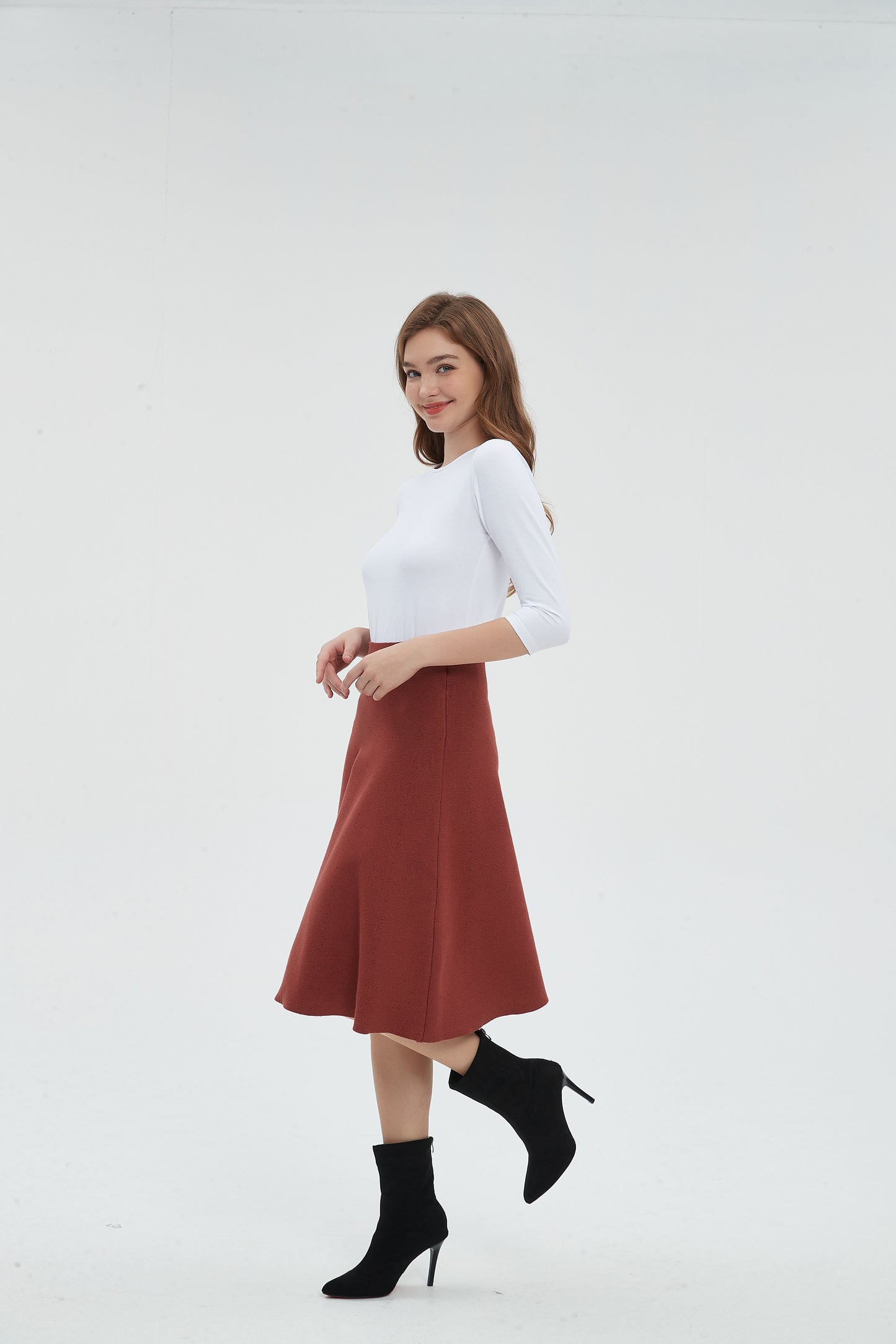 AMAZING MM SKIRT - RUST