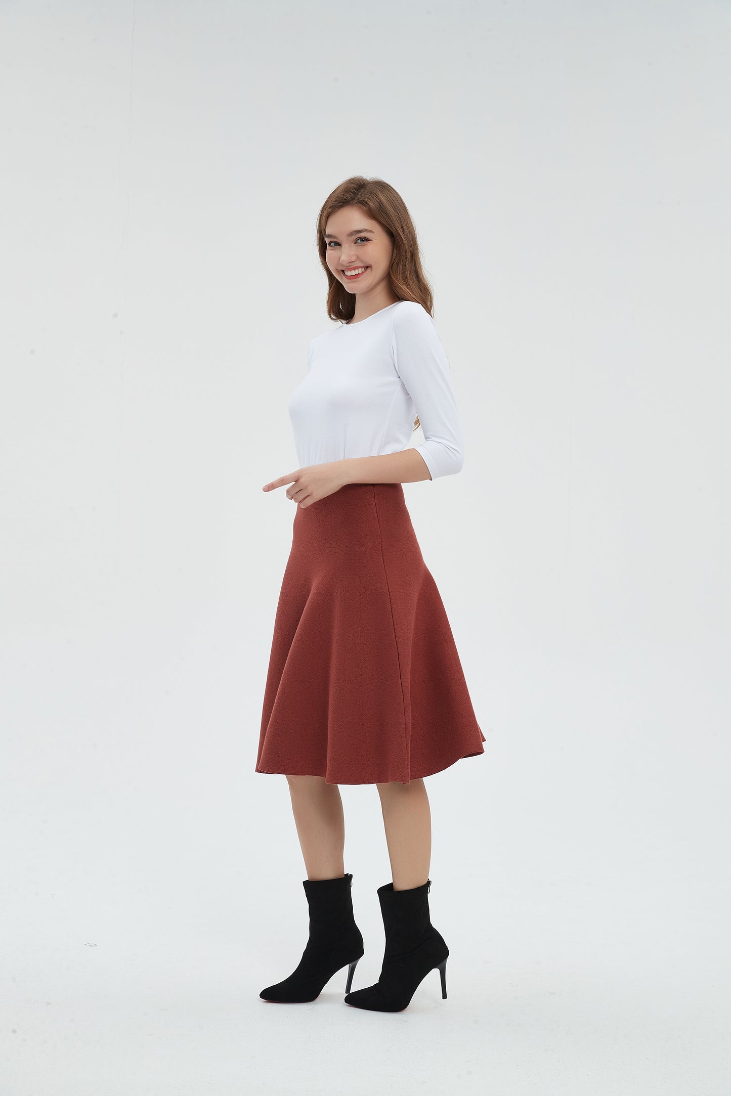 AMAZING MM SKIRT - RUST