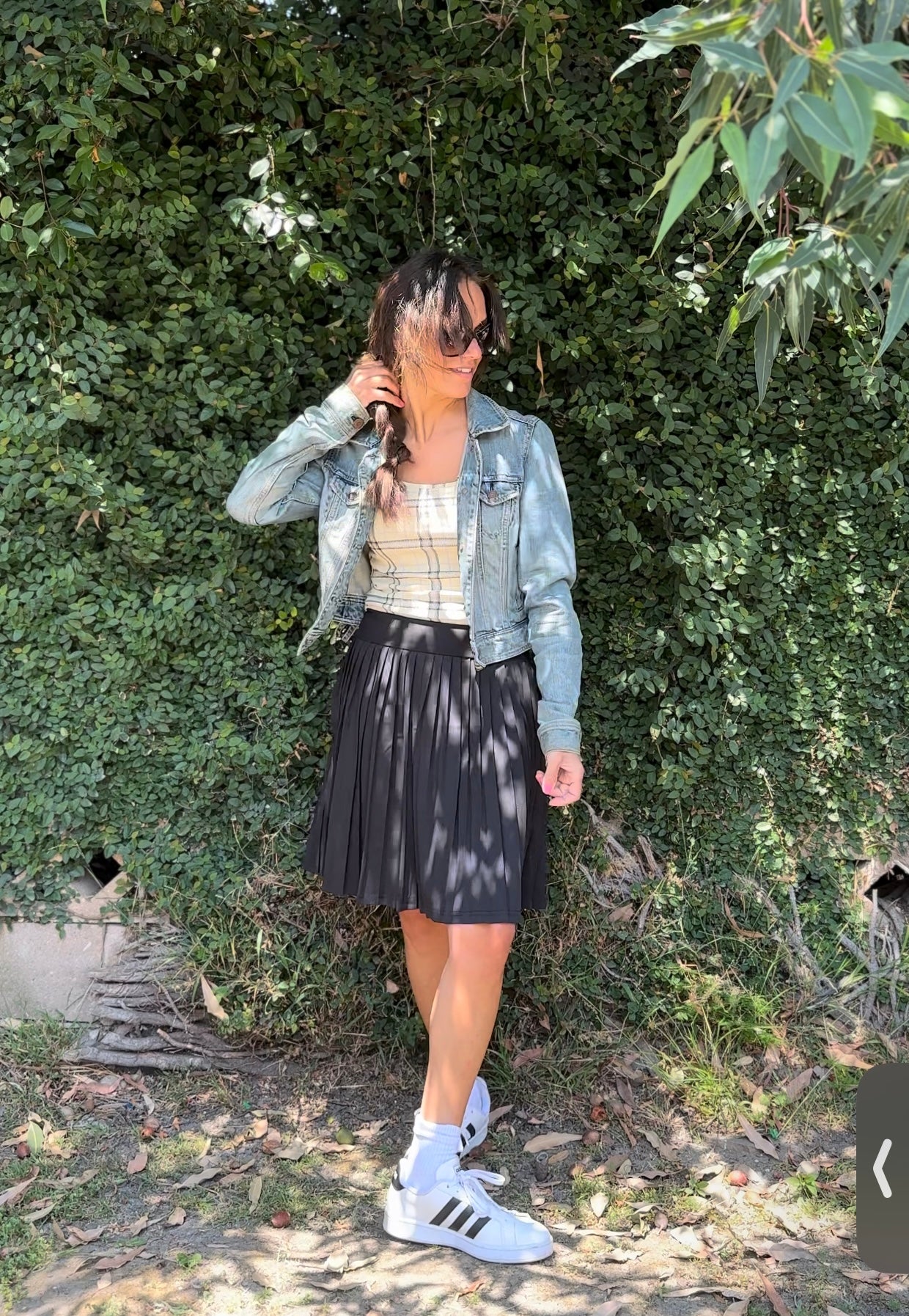 MM MINI PLEATS - BLACK