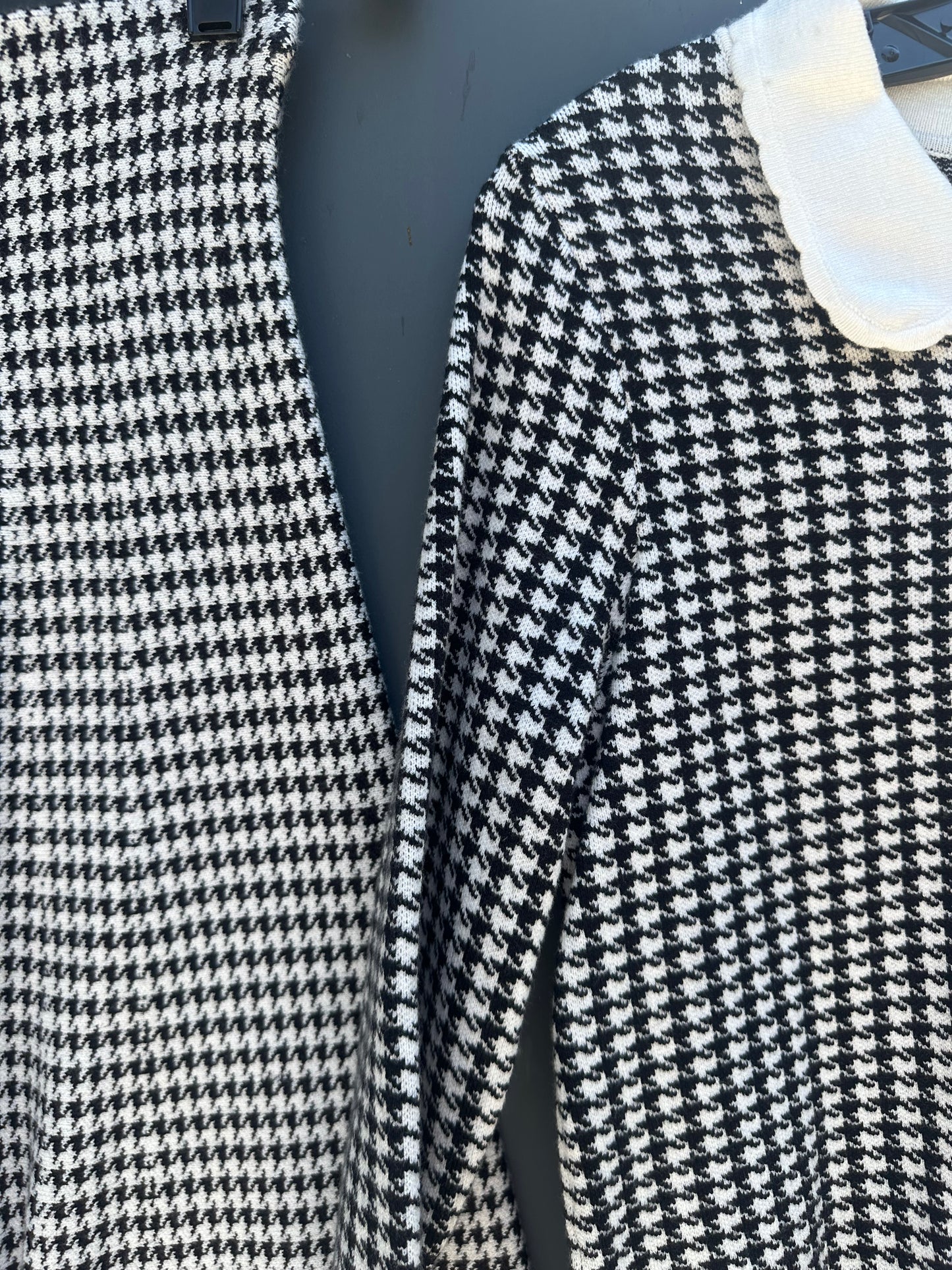 HOUNDSTOOTH KNIT SET