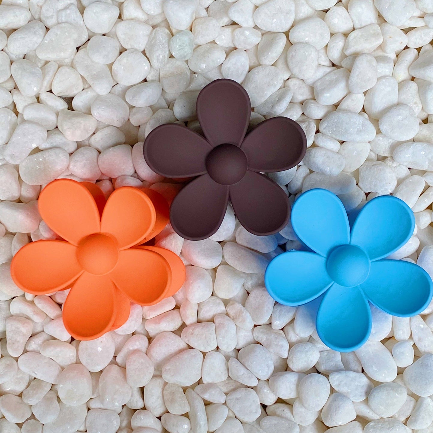 Daisy Days Hair Claw Set: Blush Olive