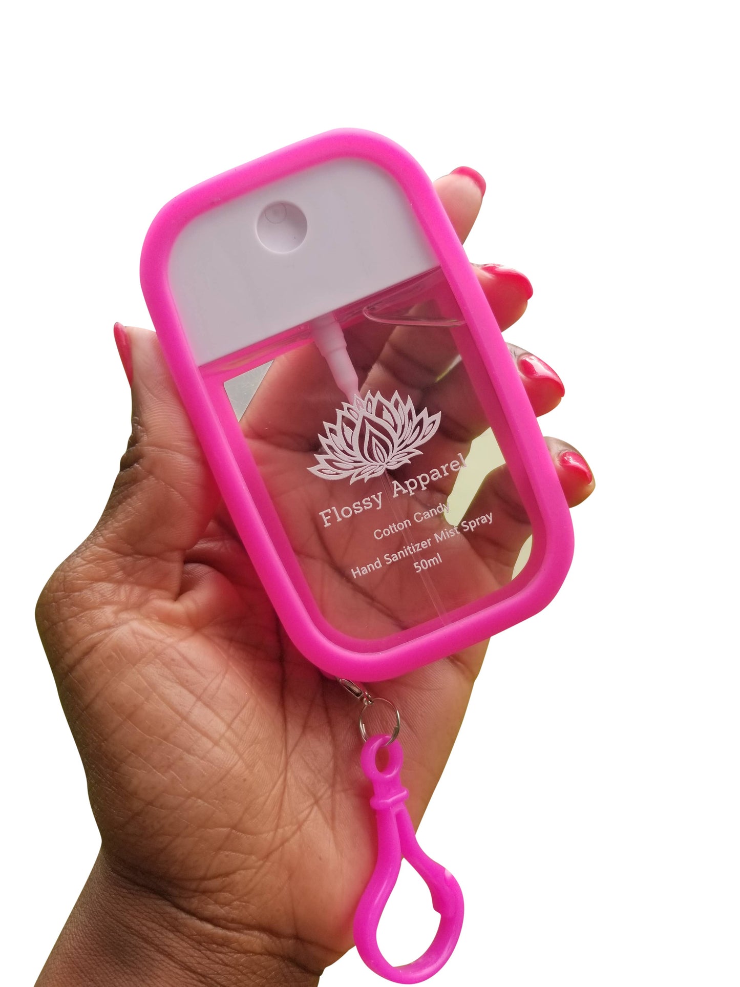 Cotton Candy Refillable Hand Sanitizer Mist Spray