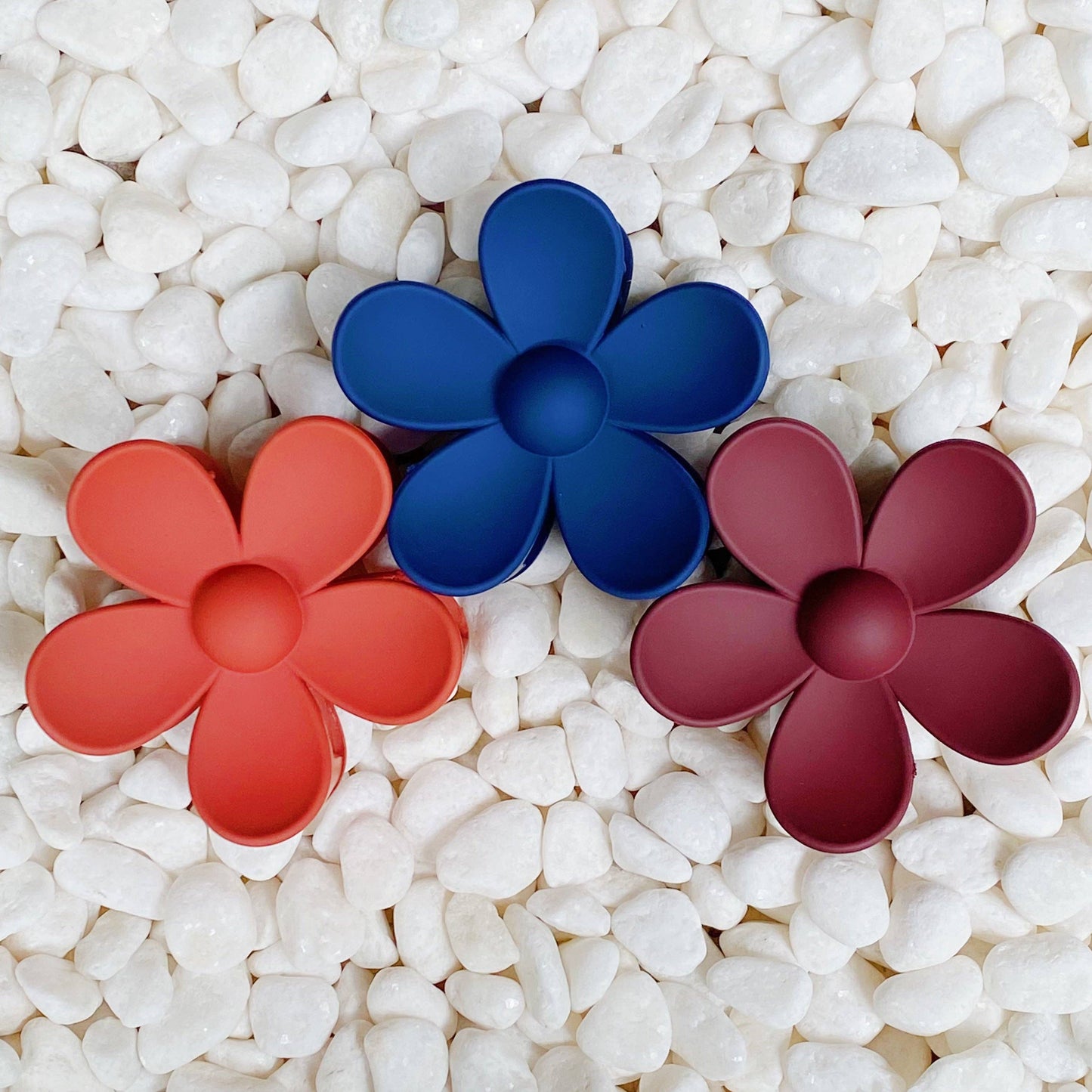 Daisy Days Hair Claw Set: Blush Olive