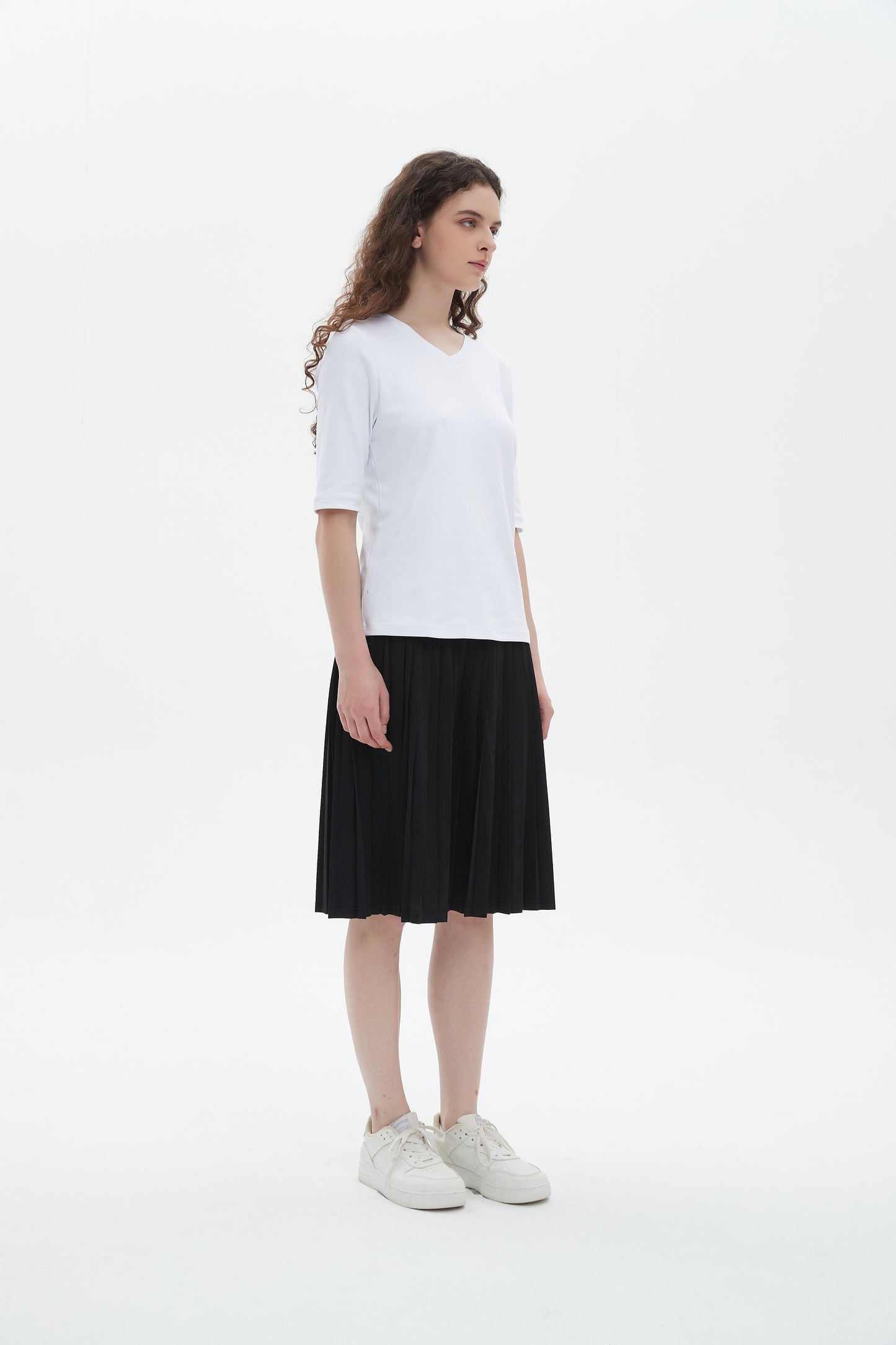 MM MINI PLEATS - BLACK