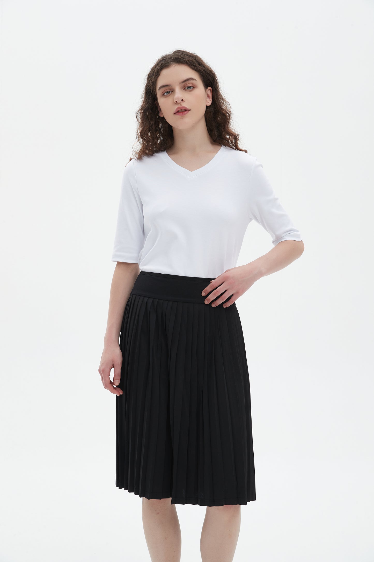 MM MINI PLEATS - BLACK