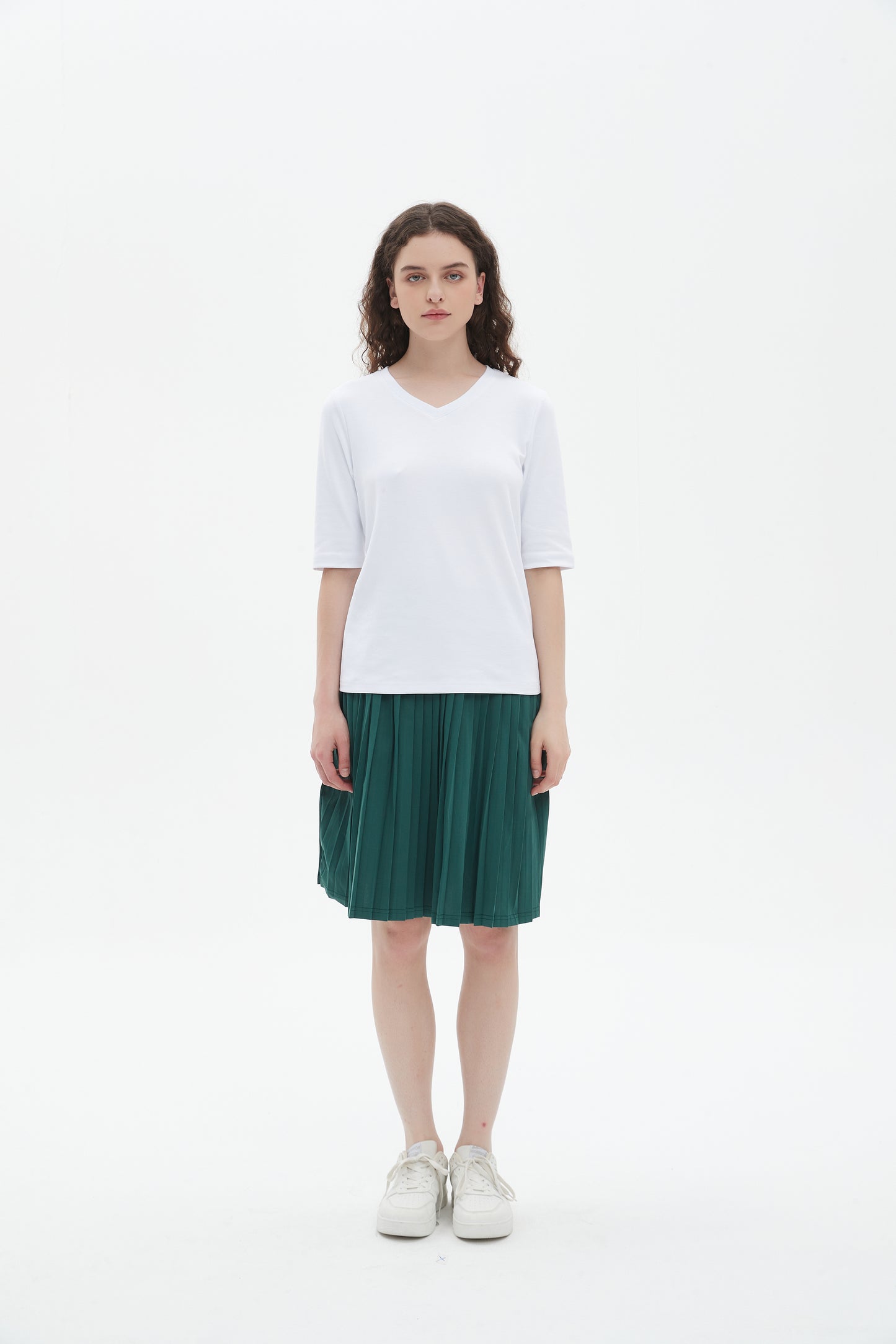 MM MINI PLEATS - HUNTER GREEN