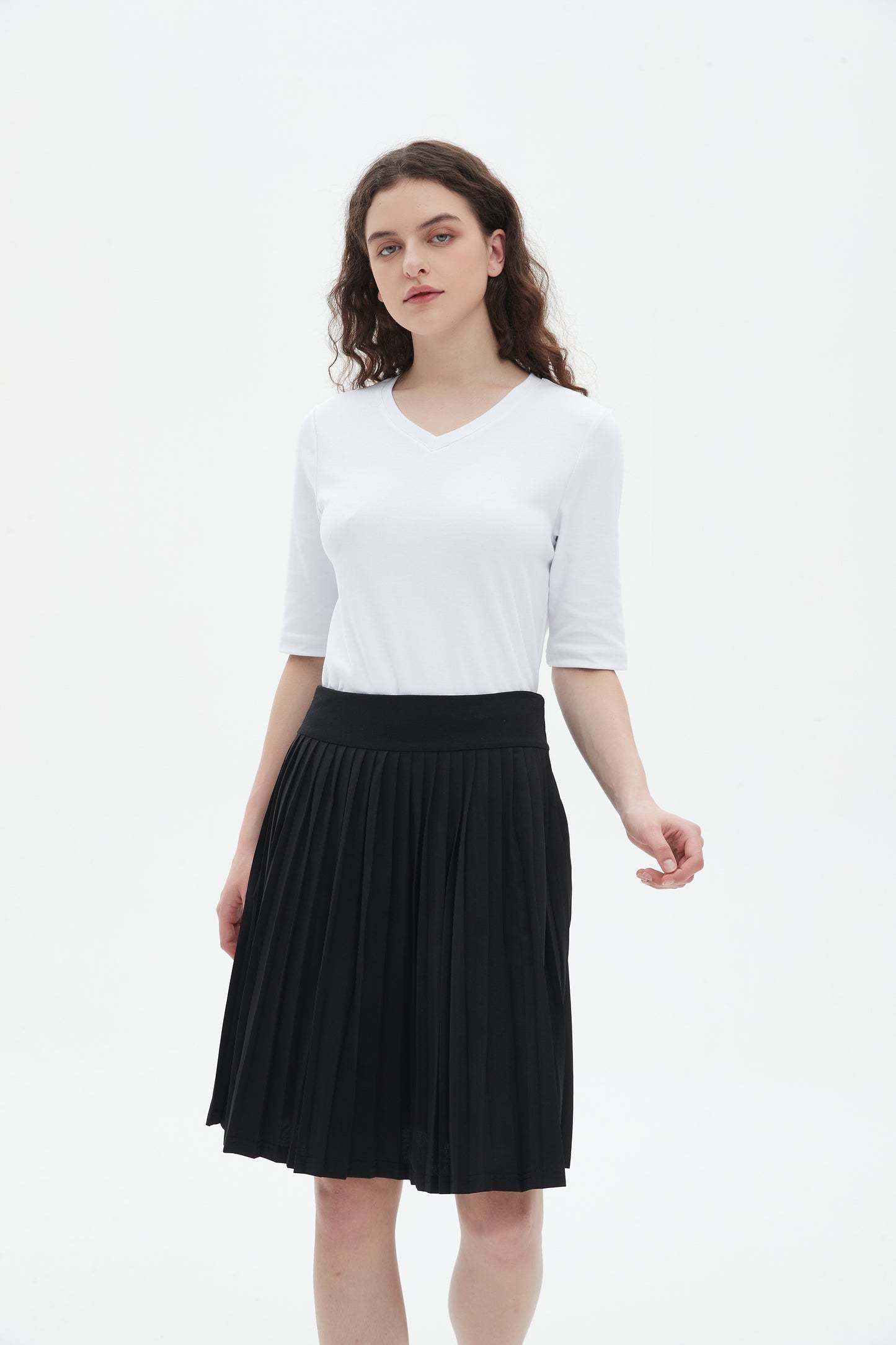 MM MINI PLEATS - BLACK