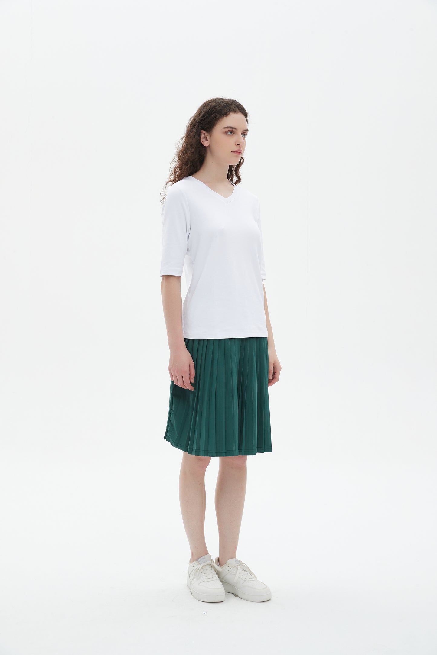 MM MINI PLEATS - HUNTER GREEN