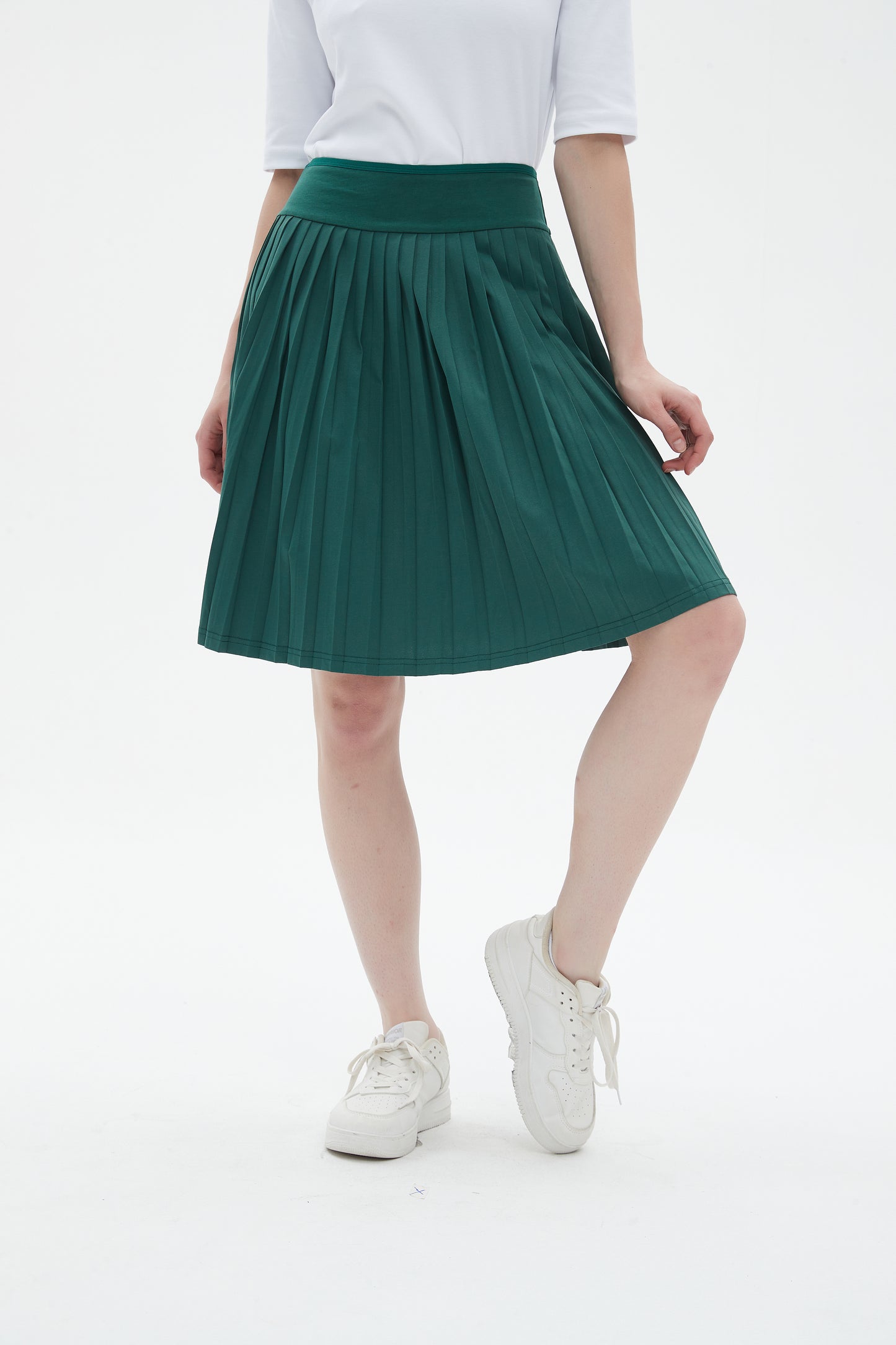 MM MINI PLEATS - HUNTER GREEN