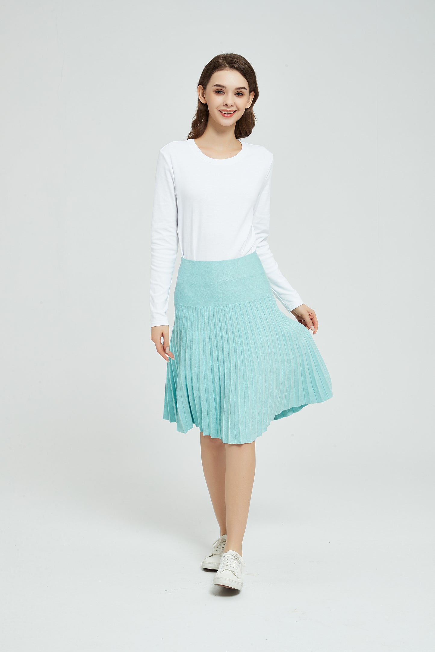 MM SUMMER PLEATED - AQUA