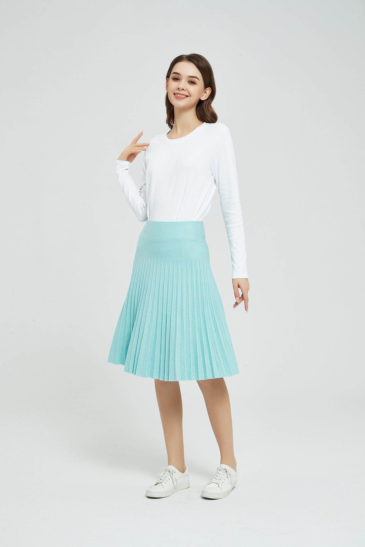 MM SUMMER PLEATED - AQUA