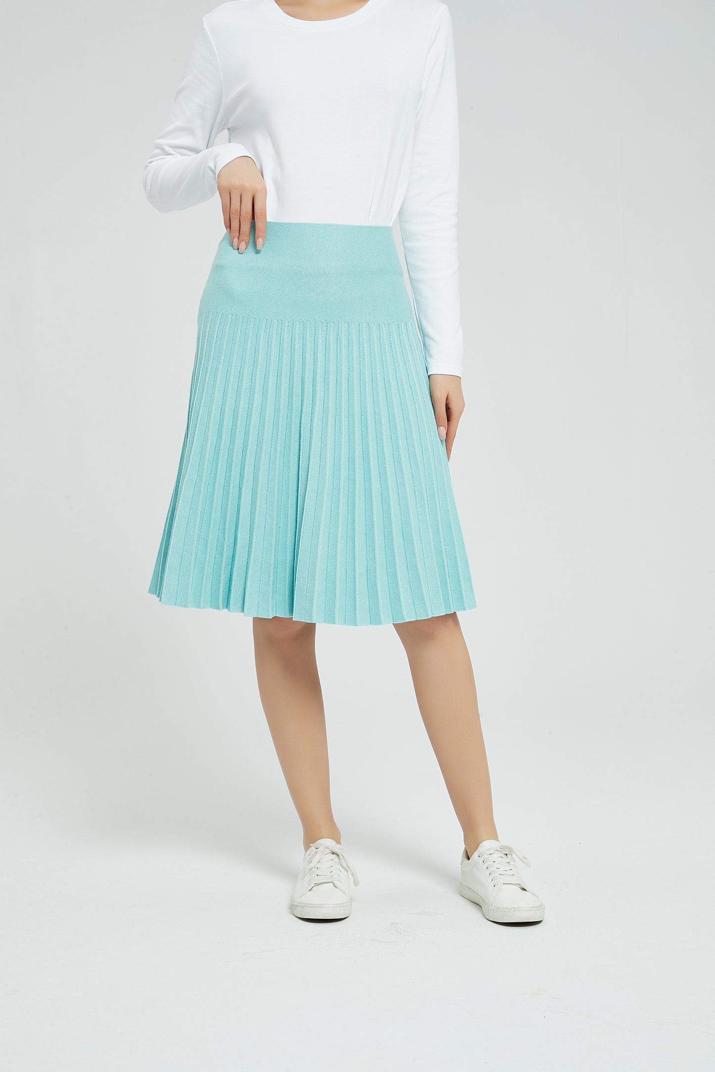 MM SUMMER PLEATED - AQUA
