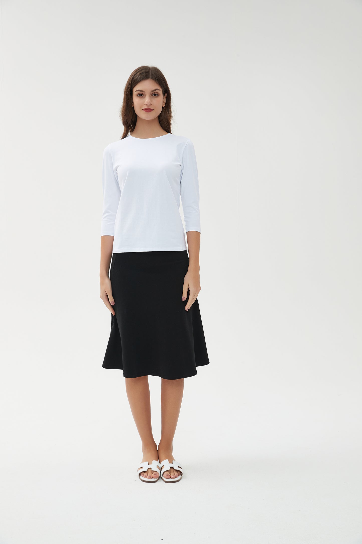 COTTON WHITE T byMM