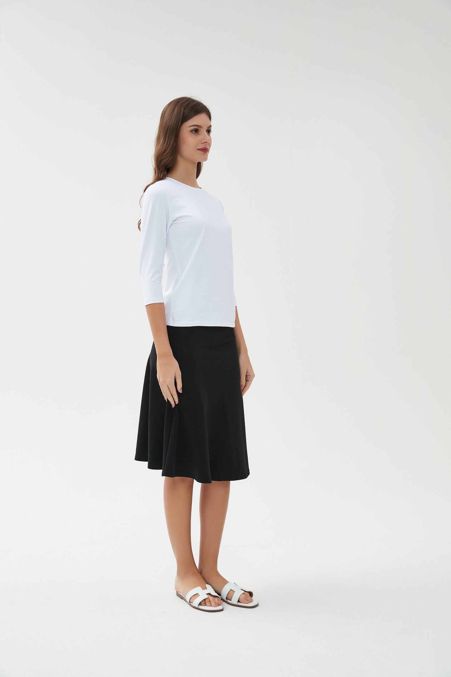 COTTON WHITE T byMM