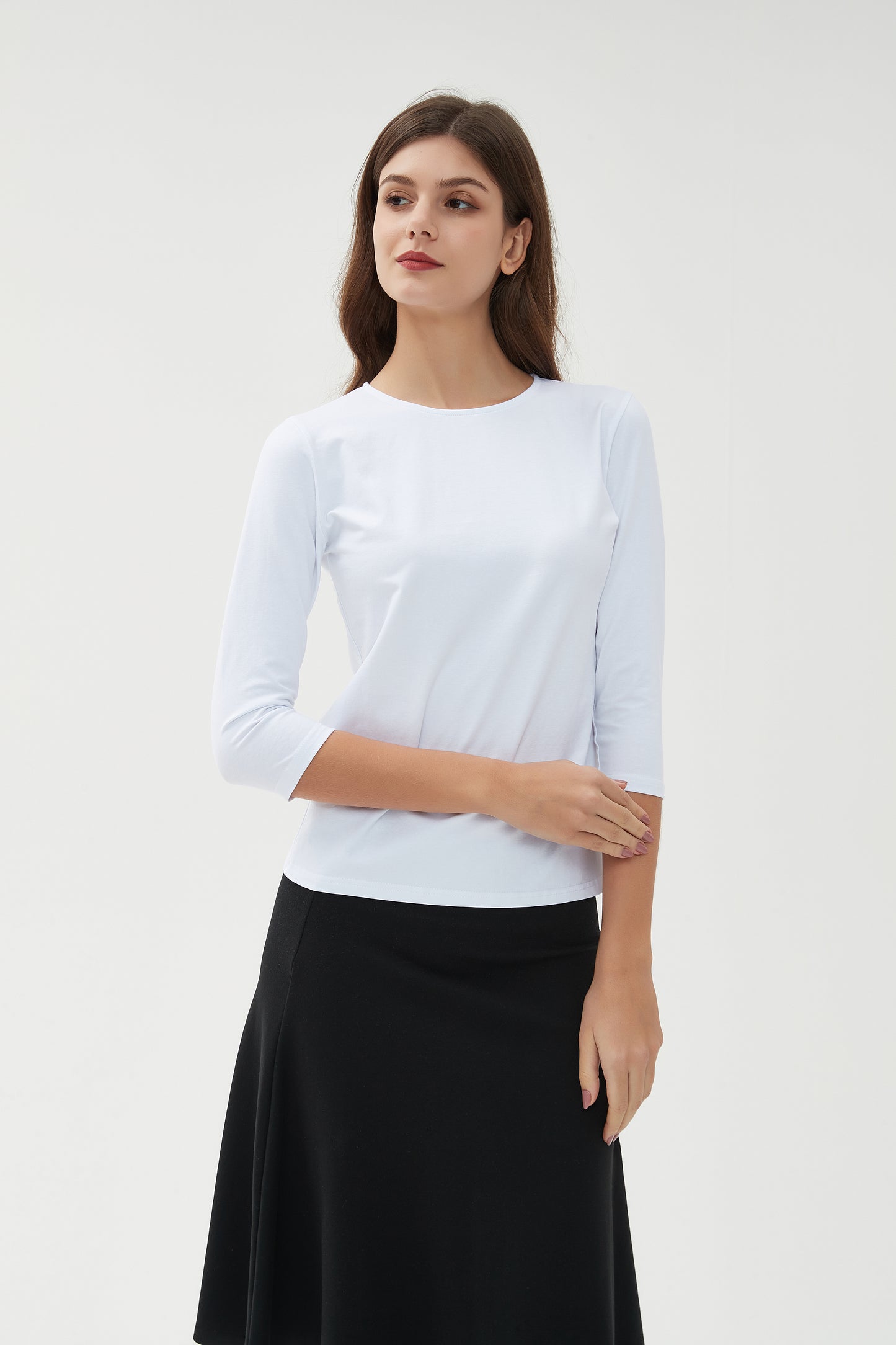 COTTON WHITE T byMM
