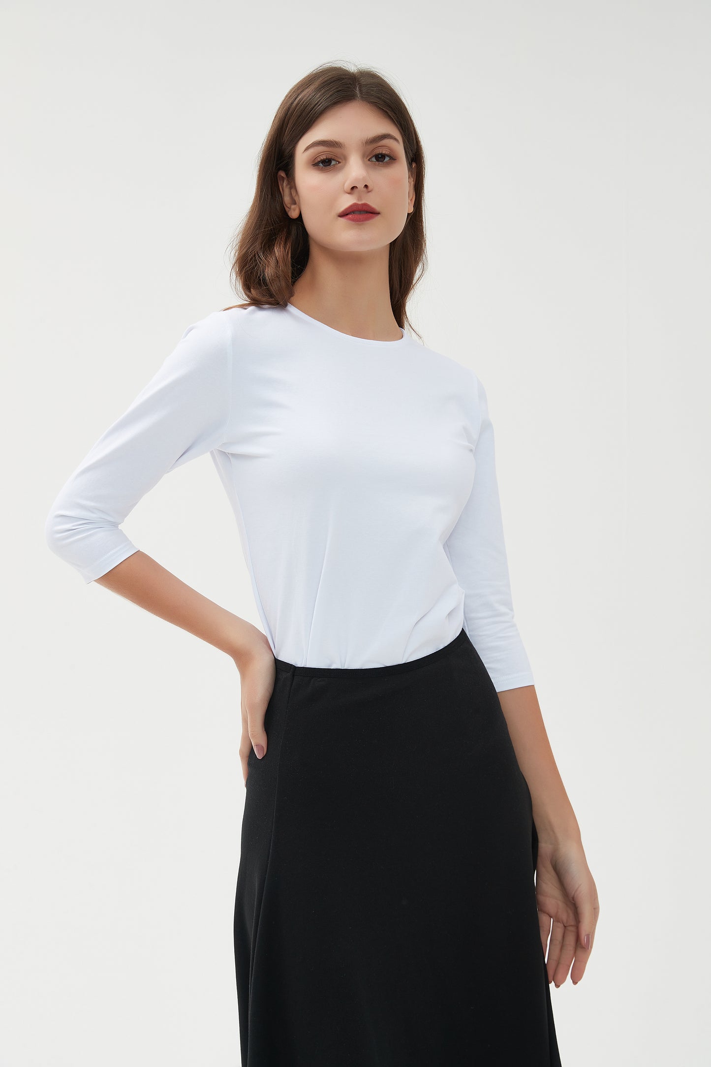 COTTON WHITE T byMM