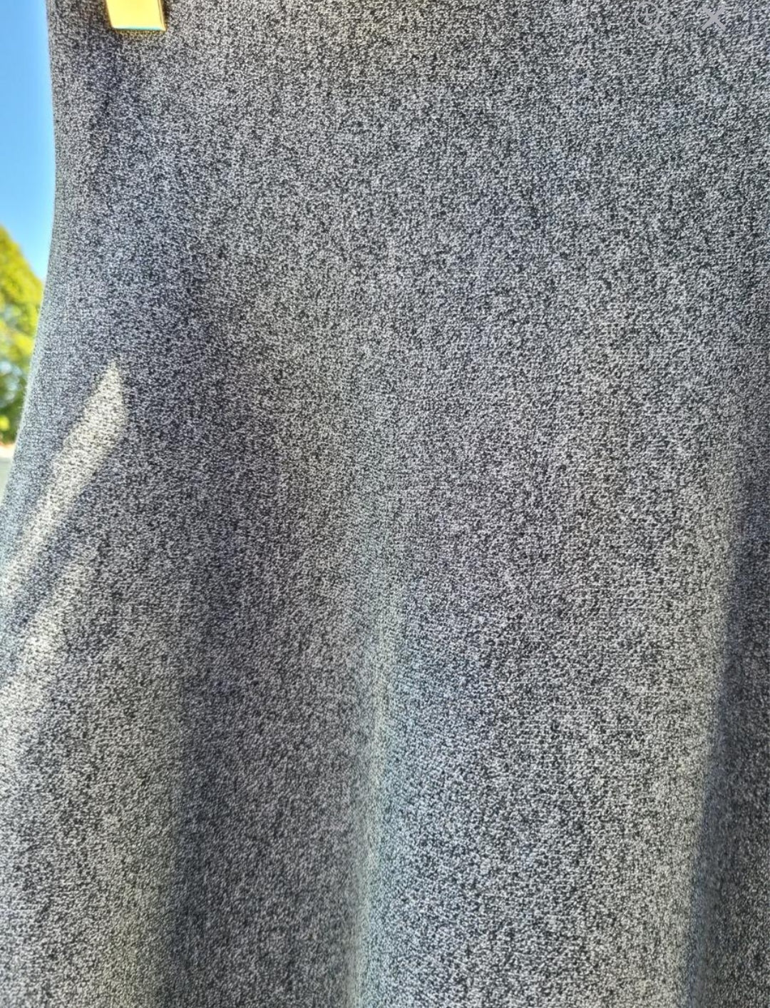 AMAZING MM SKIRT -.YEAR ROUND GREY MARL