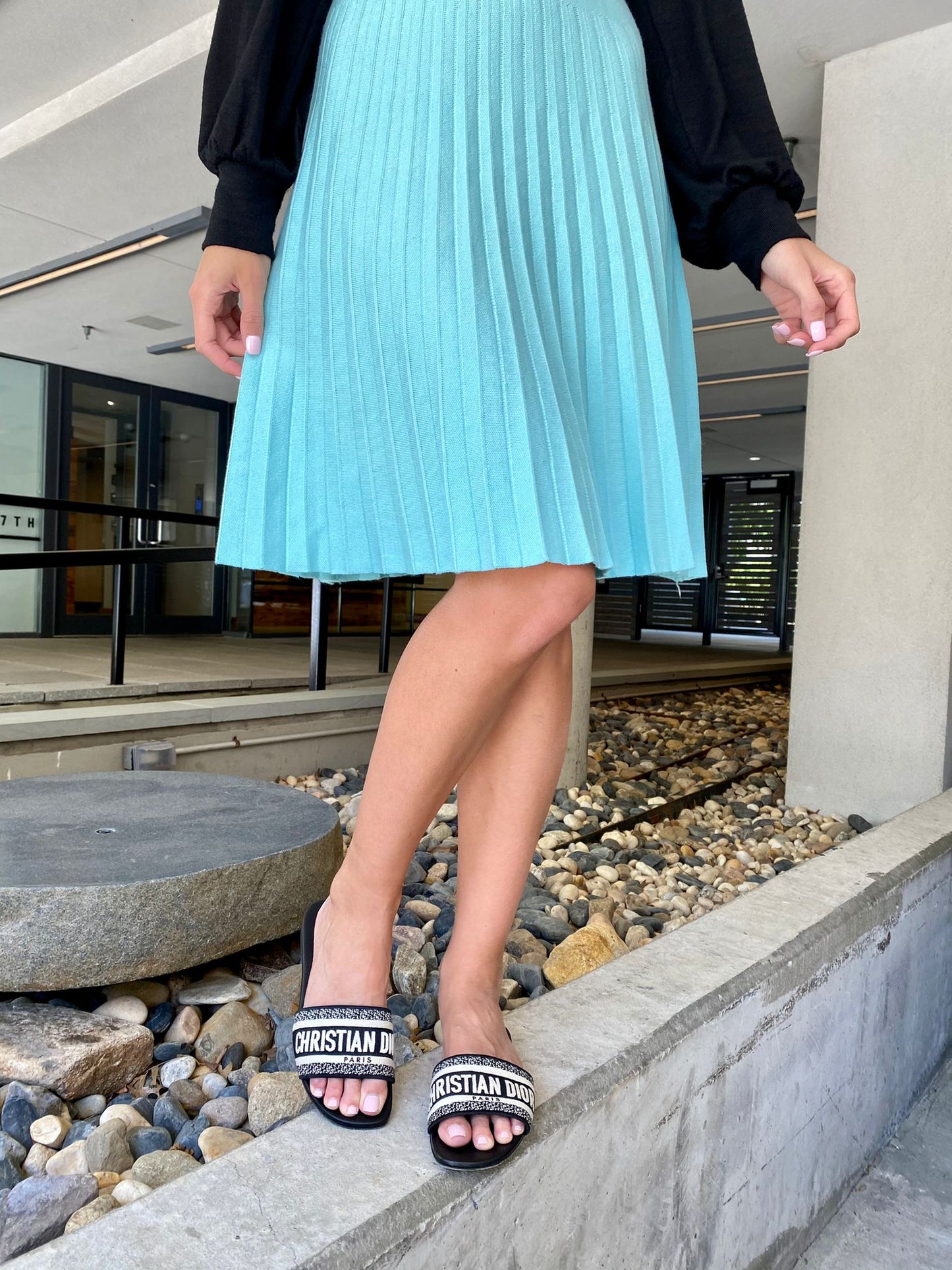 MM SUMMER PLEATED - AQUA
