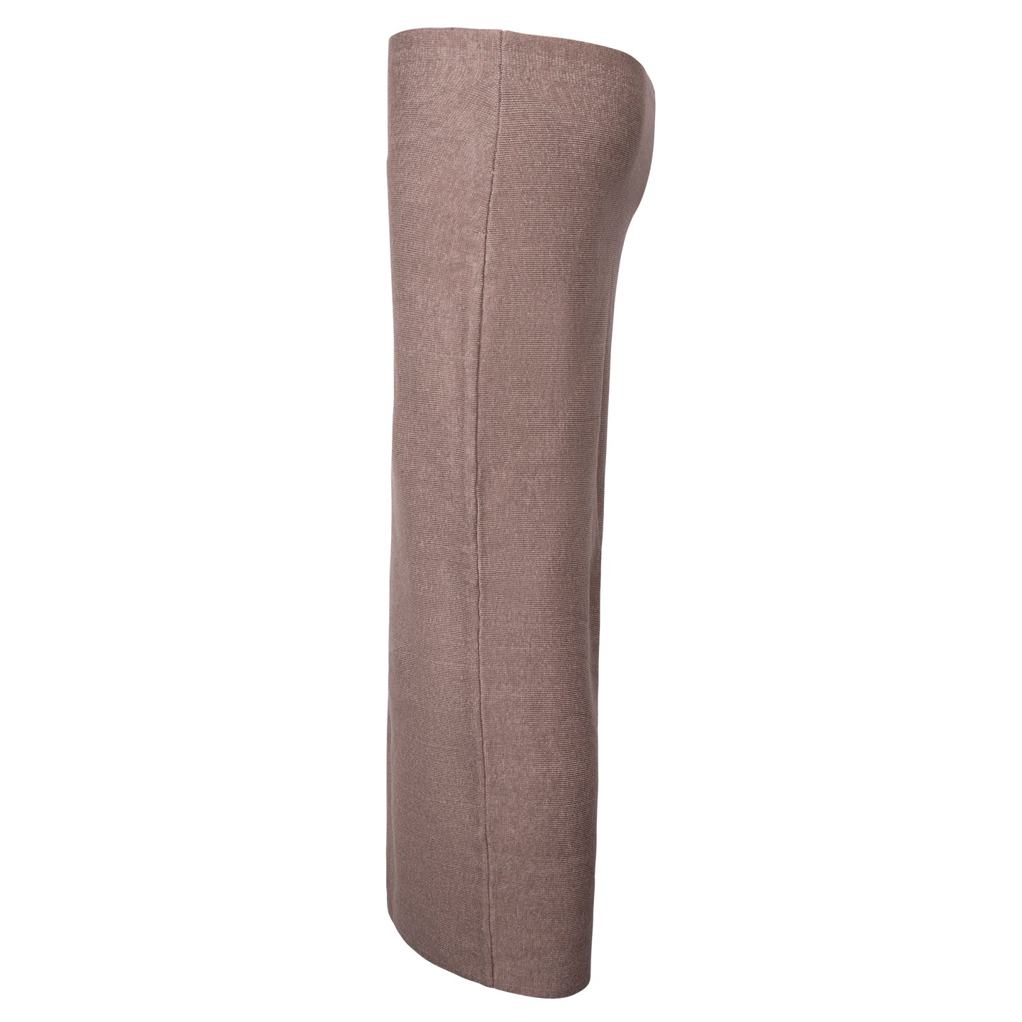 MM STRAIGHT MIDI SKIRT- TAUPE 28"