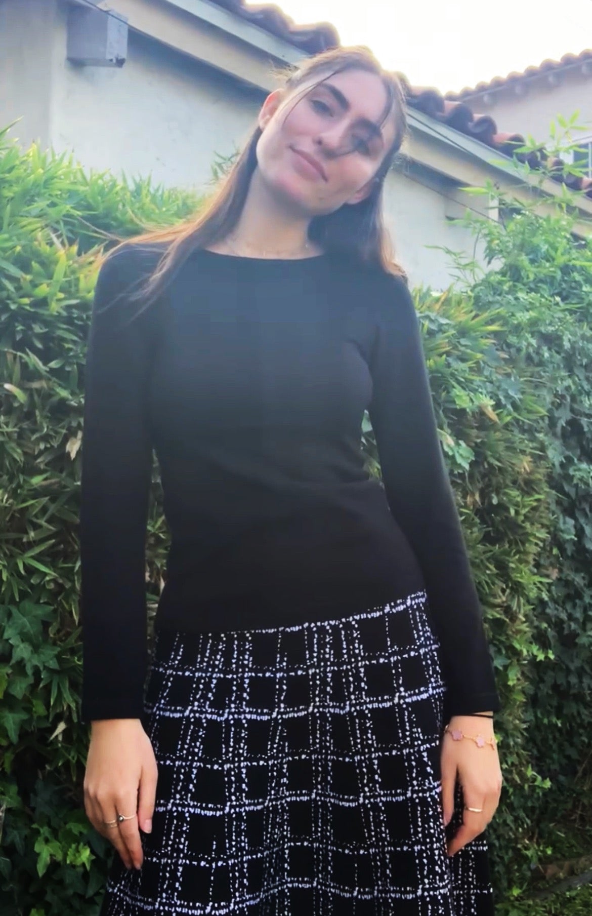 THE MM PERFECT TOP - FULL SLEEVE BLACK