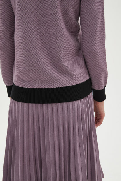 MM YEAR ROUND PLEATED - DUSTY LAVENDER