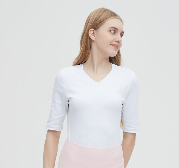 SENSE byMM POLO V NECK T
