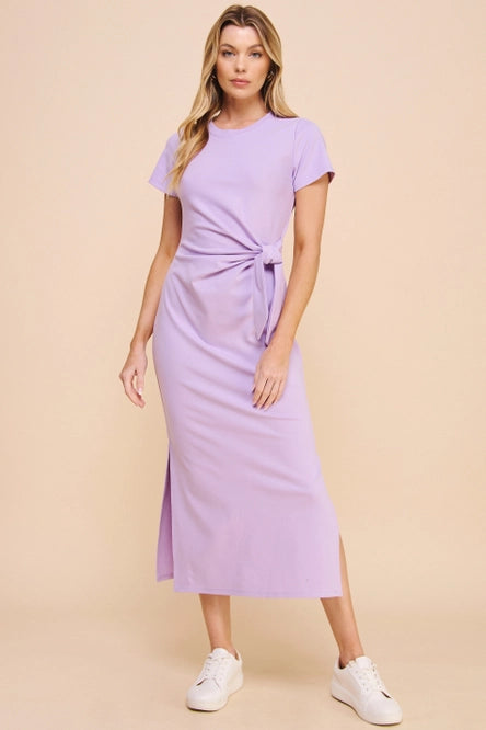 Anastasia Midi Lavender Dress