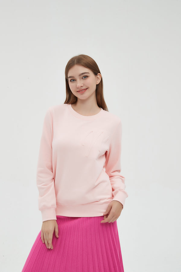 M LOGO PERFECT SWEATSHIRT - MM PINK