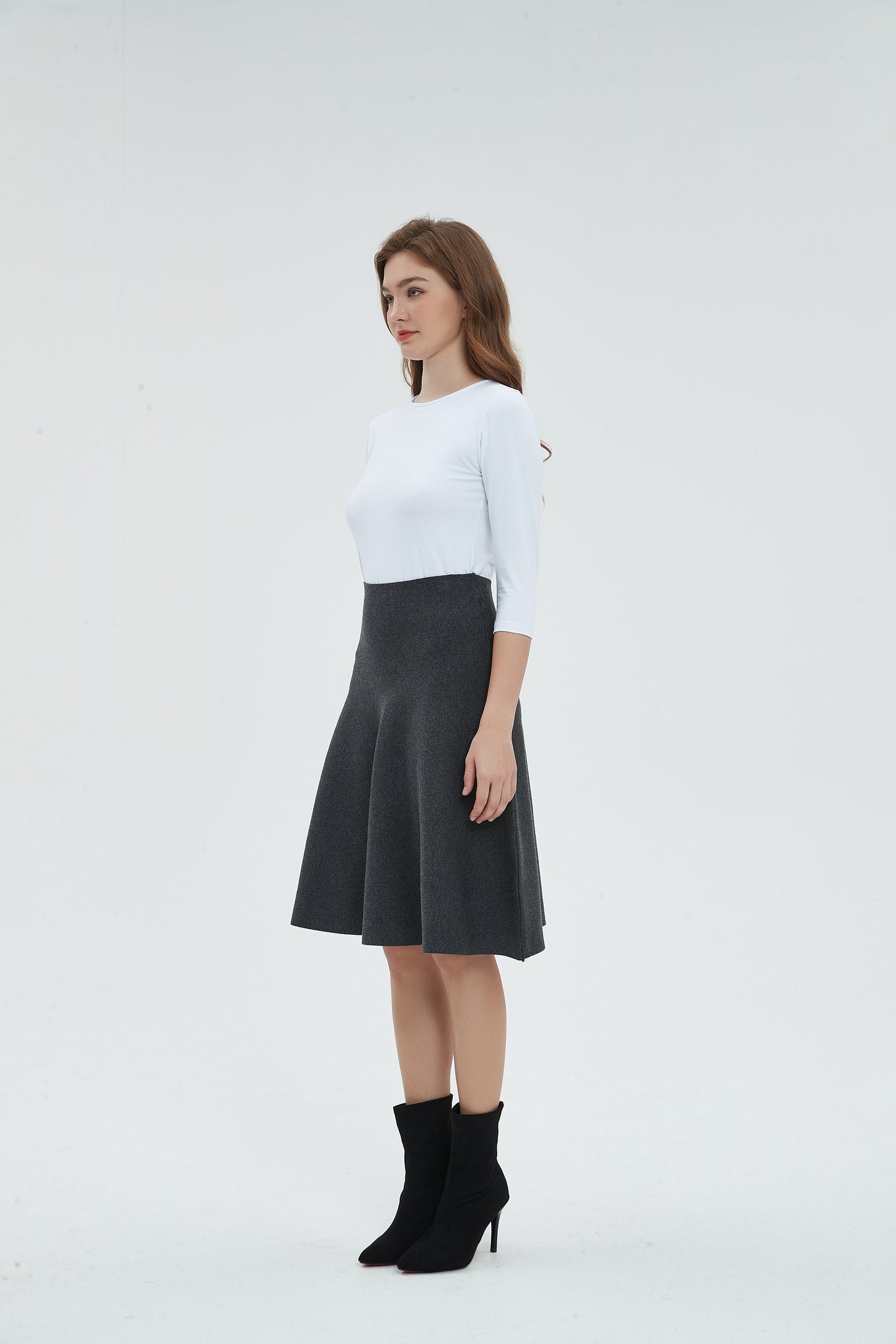 AMAZING  MM SKIRT - DARK GREY