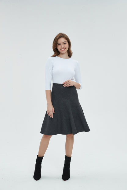 AMAZING  MM SKIRT - DARK GREY