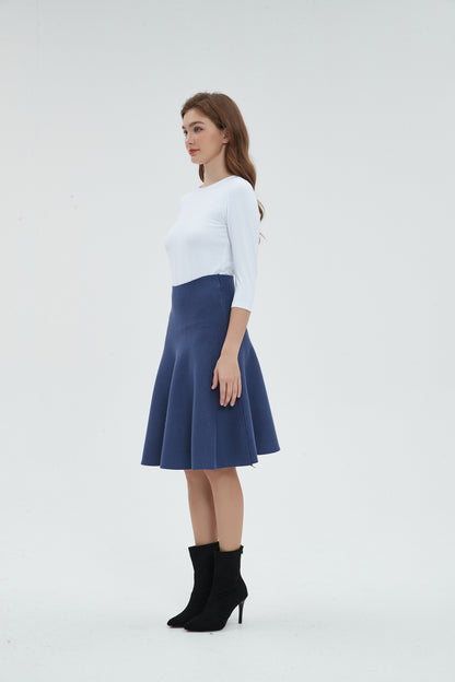AMAZING  MM SKIRT - INDIGO DENIM