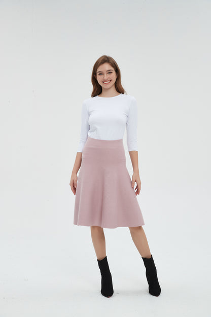 AMAZING  MM SKIRT - DUSTY ROSE