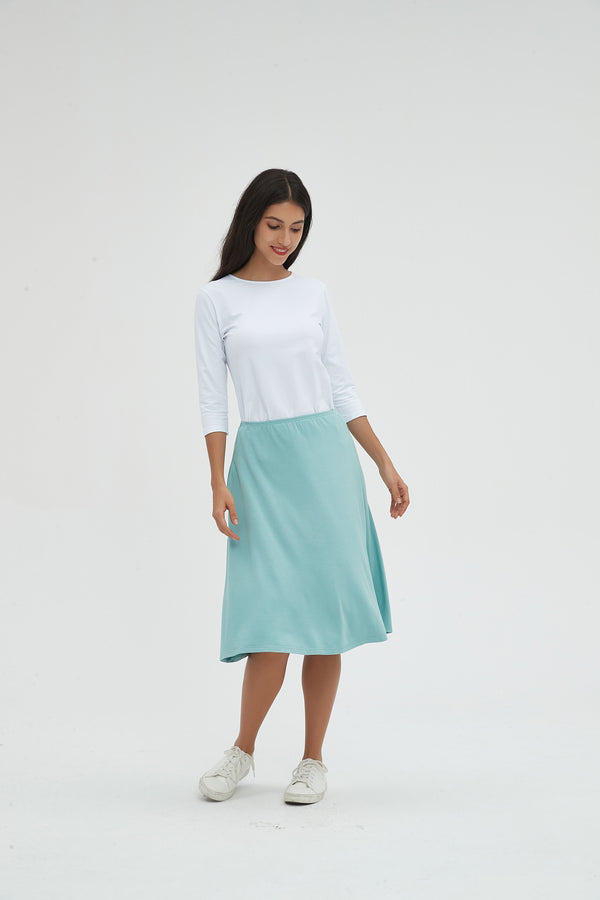 MM SWAY SKIRT - AQUA