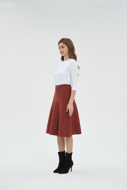 AMAZING  MM SKIRT - RUST