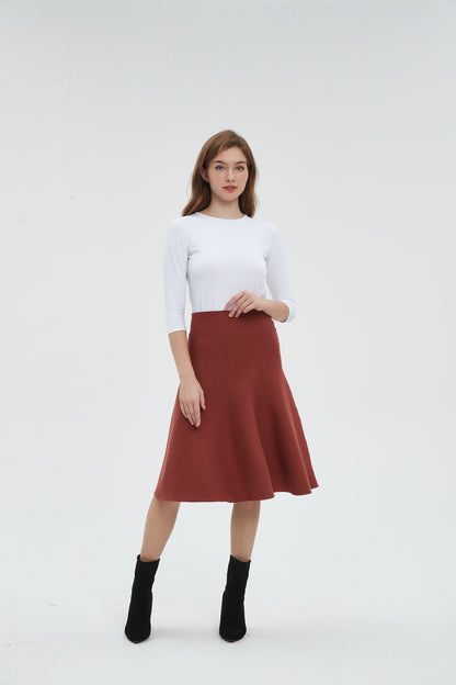 AMAZING  MM SKIRT - RUST