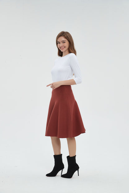 AMAZING  MM SKIRT - RUST